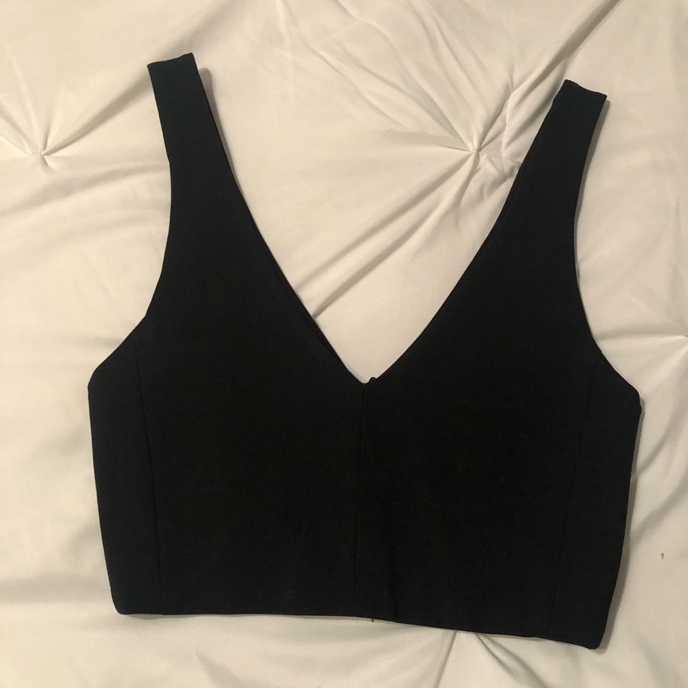 Black Crop Top